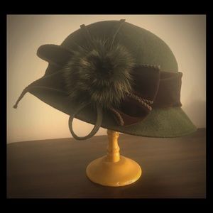 Italian Galliano Sorbatti Wool Hat